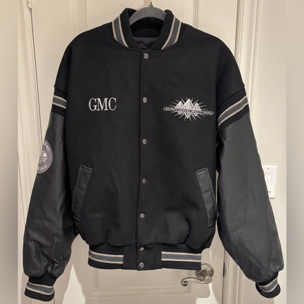 Vintage 2000 GMC Jimmy Truck Bomber Jacket - Rare Promo #27 of 400 made-Size XL